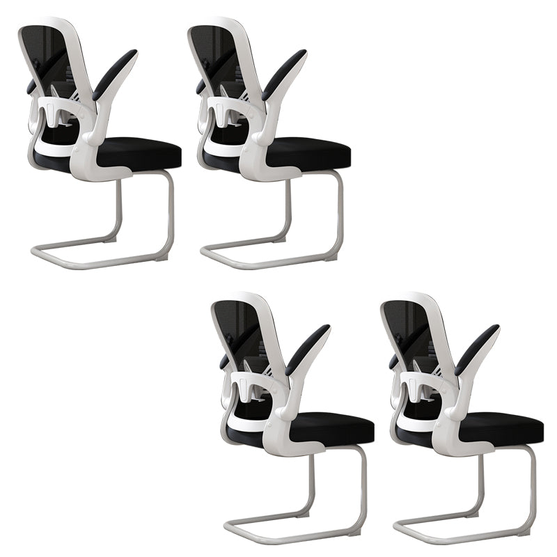 取り外し可能なアームズデスクチェアチルトメカニズムホイールなしの苦痛な人間工学に基づいた椅子