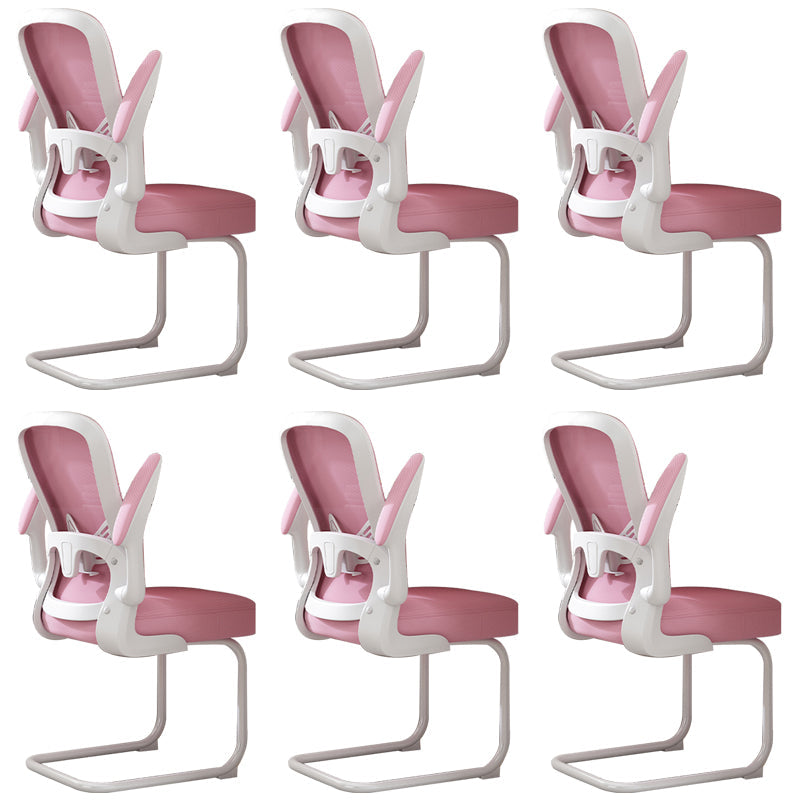 取り外し可能なアームズデスクチェアチルトメカニズムホイールなしの苦痛な人間工学に基づいた椅子