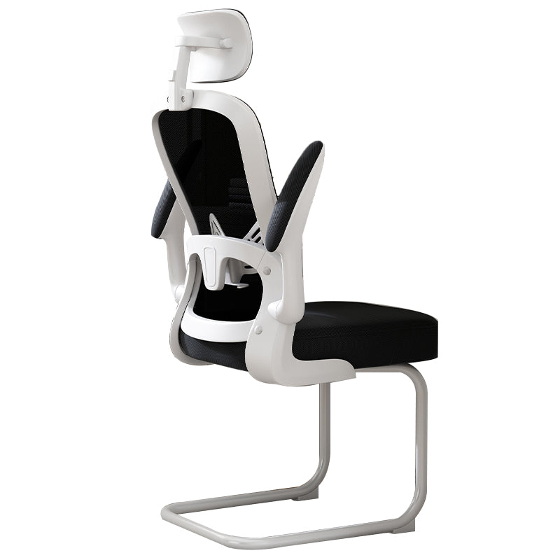 取り外し可能なアームズデスクチェアチルトメカニズムホイールなしの苦痛な人間工学に基づいた椅子