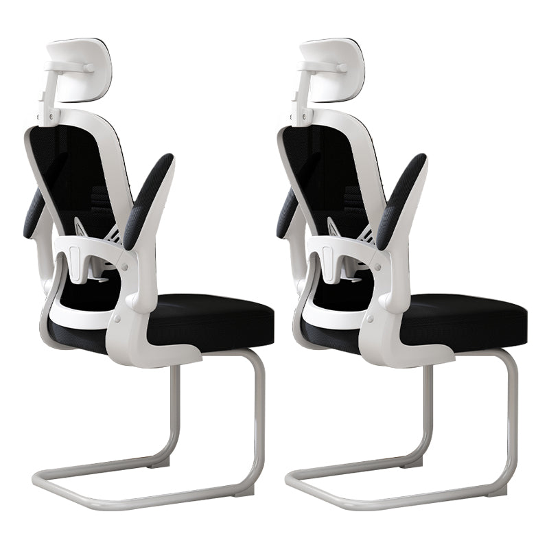 Meccanismo di inclinazione della sedia a braccia rimovibile nessuna sedia ergonomica angosciante senza ruote