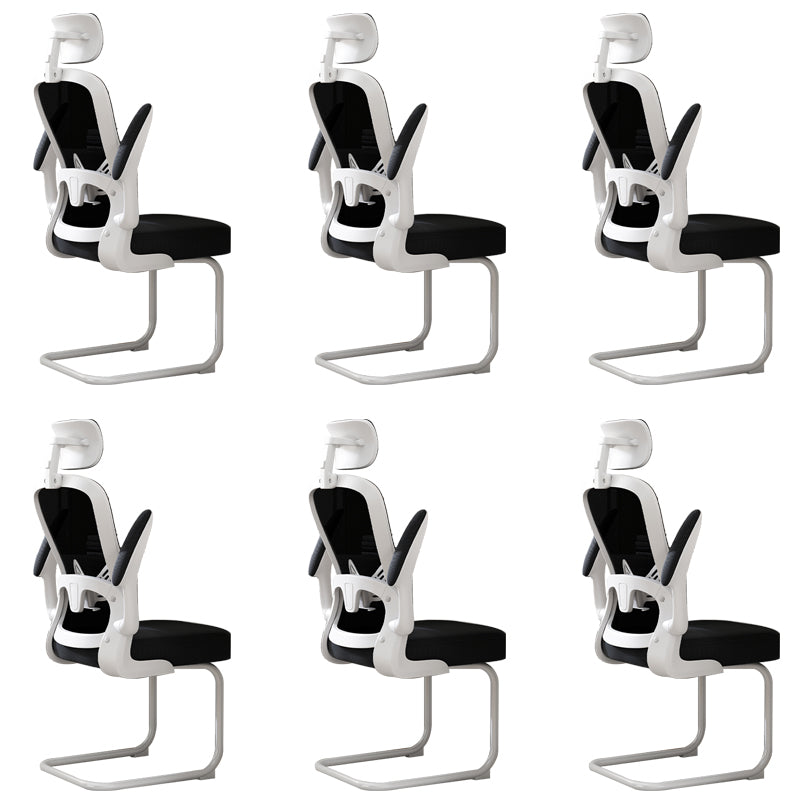 Mecanismo de inclinación de silla de escritorio de brazos extraíbles No hay silla ergonómica angustiosa sin ruedas