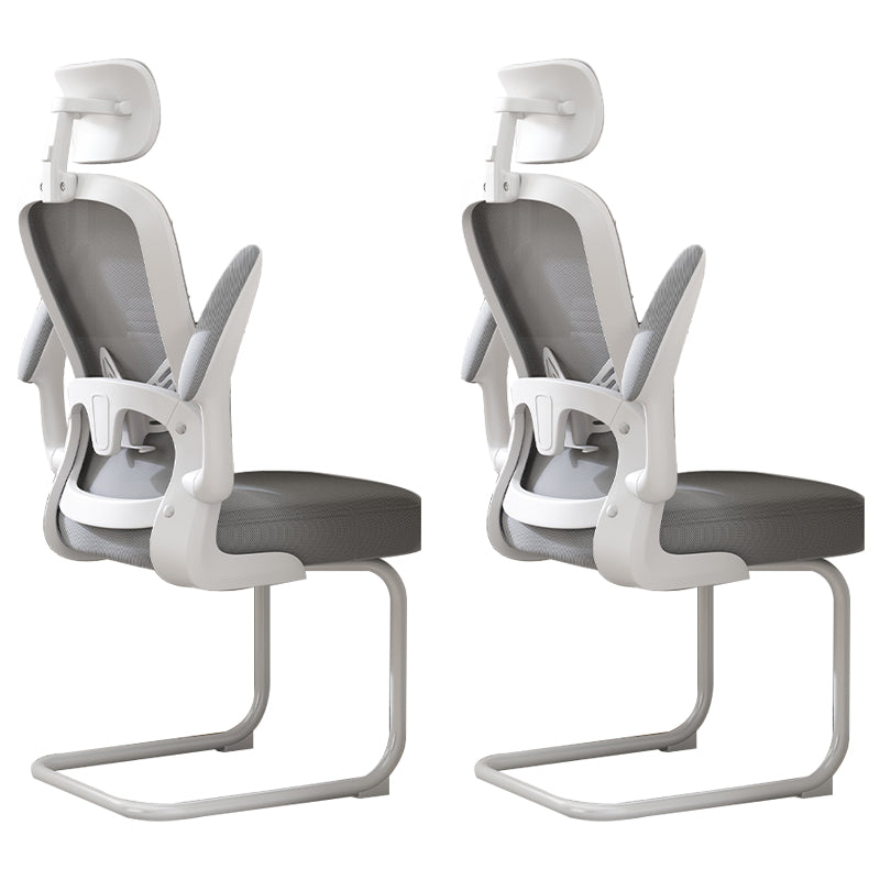 取り外し可能なアームズデスクチェアチルトメカニズムホイールなしの苦痛な人間工学に基づいた椅子