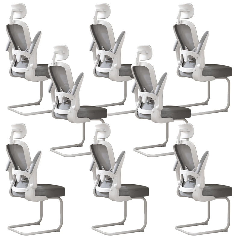 Removable Arms Desk Chair Tilt Mechanism No Distressing Ergonomic Chair without Wheels