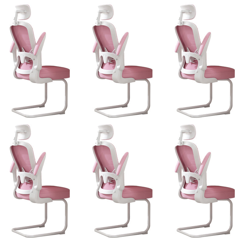 取り外し可能なアームズデスクチェアチルトメカニズムホイールなしの苦痛な人間工学に基づいた椅子