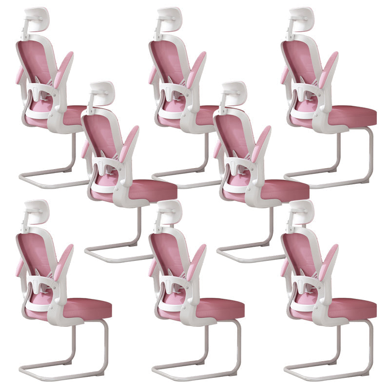 Meccanismo di inclinazione della sedia a braccia rimovibile nessuna sedia ergonomica angosciante senza ruote