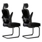 Removable Arms Desk Chair Tilt Mechanism No Distressing Ergonomic Chair without Wheels