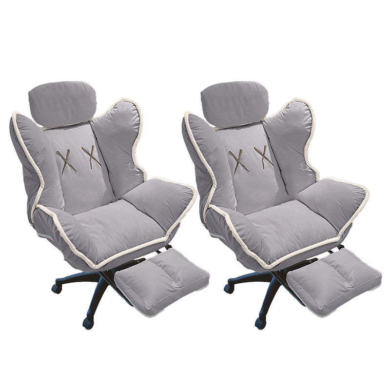 コンテンポラリーオフィスチェアナイロンベーススイベルローリングタスクチェア付き車輪付き