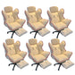 Chaise de bureau contemporaine Nylon Base Swivel Rolling Task Chair avec roues