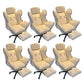 Chaise de bureau contemporaine Nylon Base Swivel Rolling Task Chair avec roues