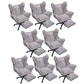 Chaise de bureau contemporaine Nylon Base Swivel Rolling Task Chair avec roues