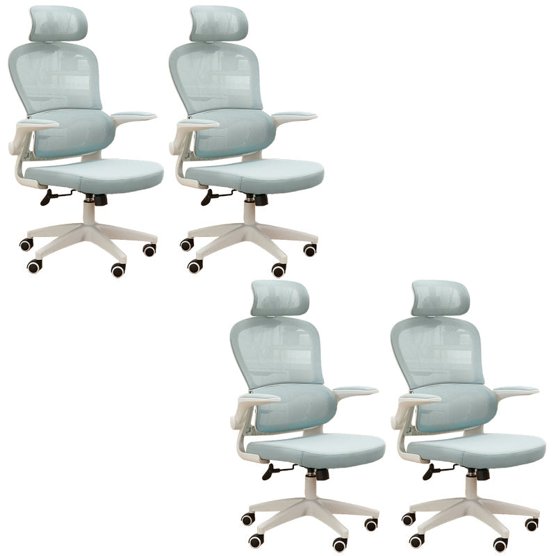 Zeitgenössischer, hochverstellbarer Bürostuhl Mesh-Back-Schreibtischstuhl für Büro