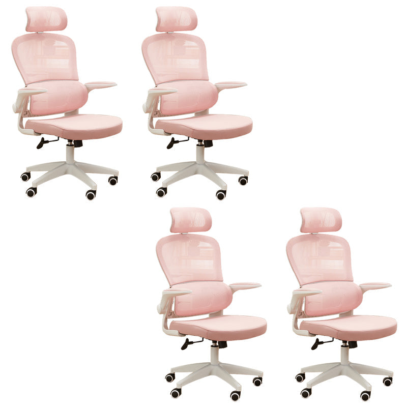 Zeitgenössischer, hochverstellbarer Bürostuhl Mesh-Back-Schreibtischstuhl für Büro