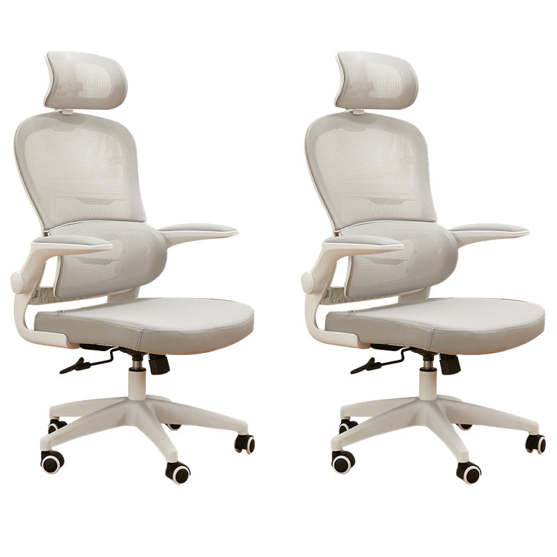 Zeitgenössischer, hochverstellbarer Bürostuhl Mesh-Back-Schreibtischstuhl für Büro