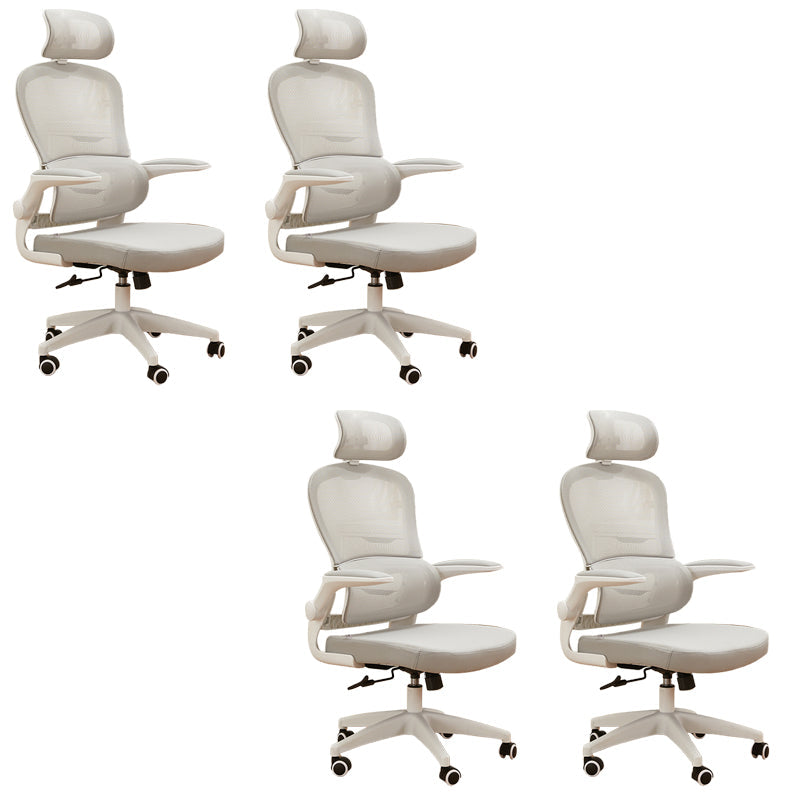 Zeitgenössischer, hochverstellbarer Bürostuhl Mesh-Back-Schreibtischstuhl für Büro