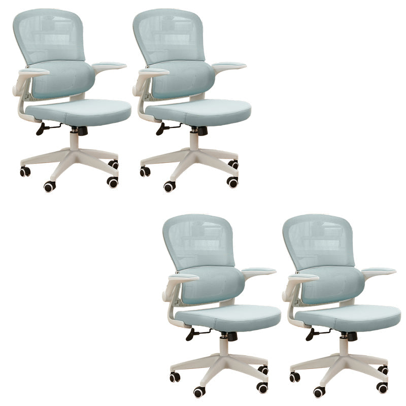 Zeitgenössischer, hochverstellbarer Bürostuhl Mesh-Back-Schreibtischstuhl für Büro