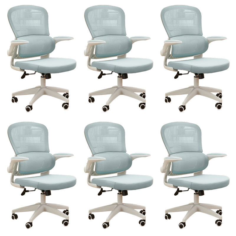 Zeitgenössischer, hochverstellbarer Bürostuhl Mesh-Back-Schreibtischstuhl für Büro