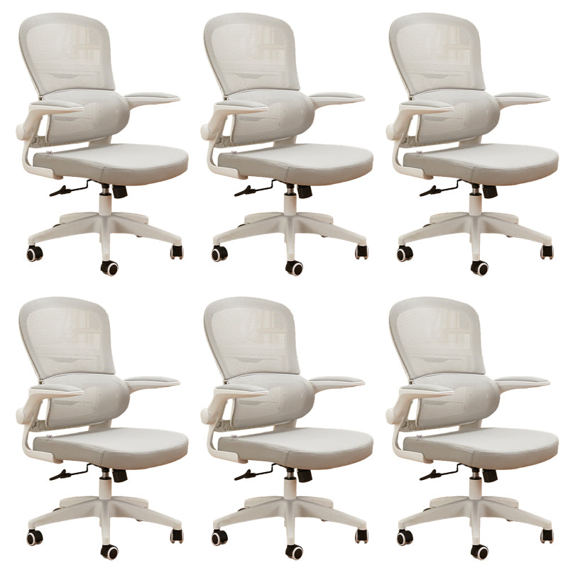 Zeitgenössischer, hochverstellbarer Bürostuhl Mesh-Back-Schreibtischstuhl für Büro