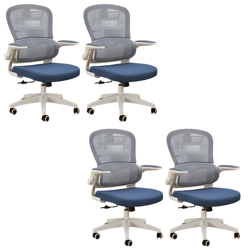 Zeitgenössischer, hochverstellbarer Bürostuhl Mesh-Back-Schreibtischstuhl für Büro