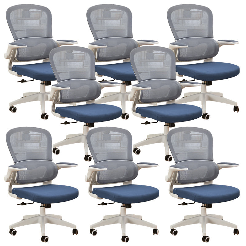 Zeitgenössischer, hochverstellbarer Bürostuhl Mesh-Back-Schreibtischstuhl für Büro