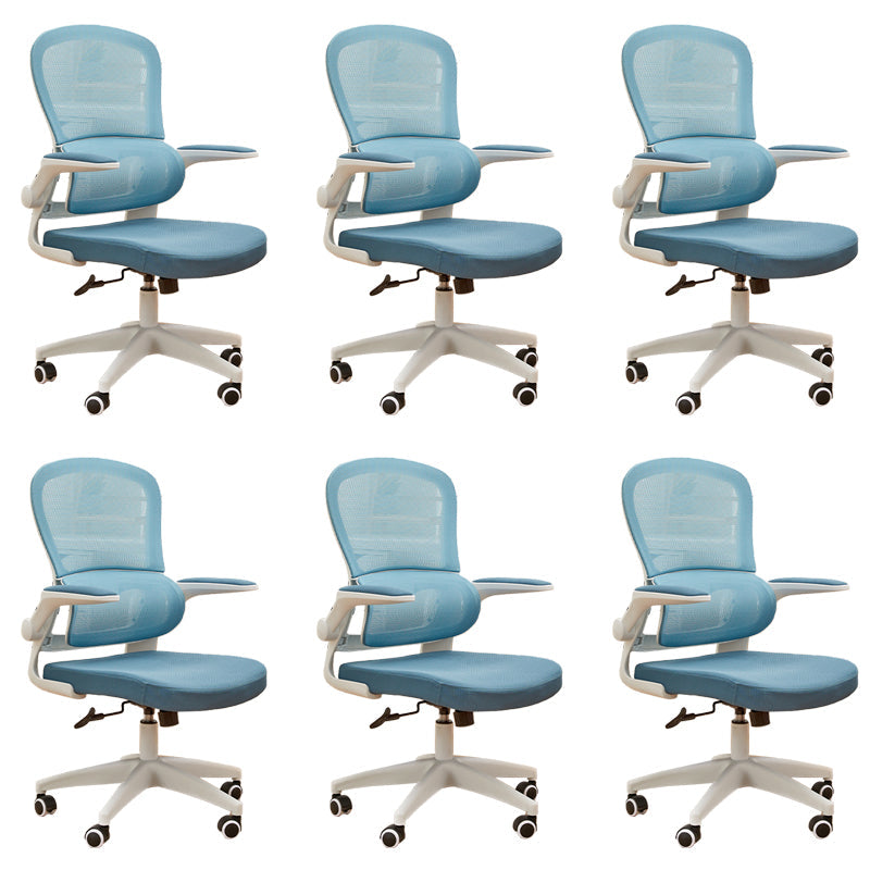 Zeitgenössischer, hochverstellbarer Bürostuhl Mesh-Back-Schreibtischstuhl für Büro