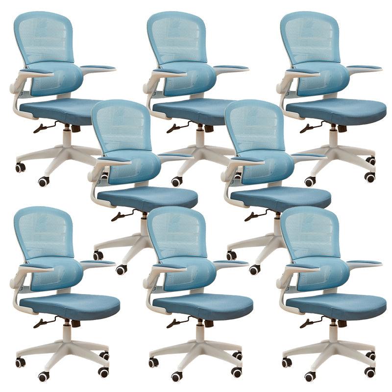 Zeitgenössischer, hochverstellbarer Bürostuhl Mesh-Back-Schreibtischstuhl für Büro