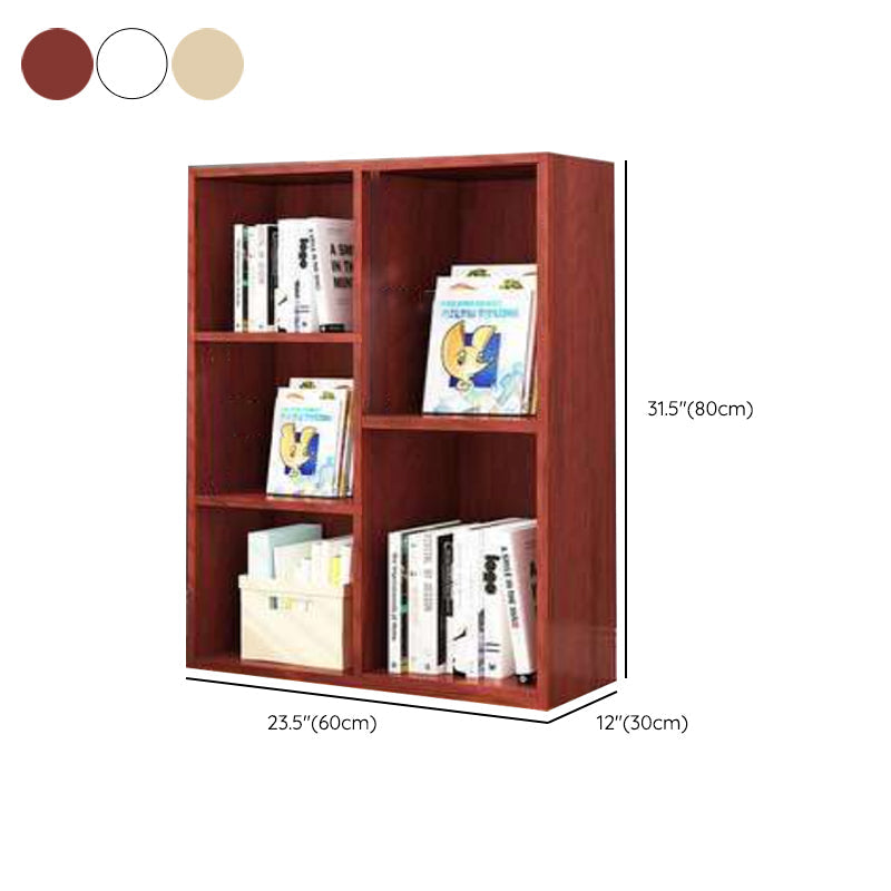 Libreria di legno ingegnerizzato standard chiuso per la libreria scandinava