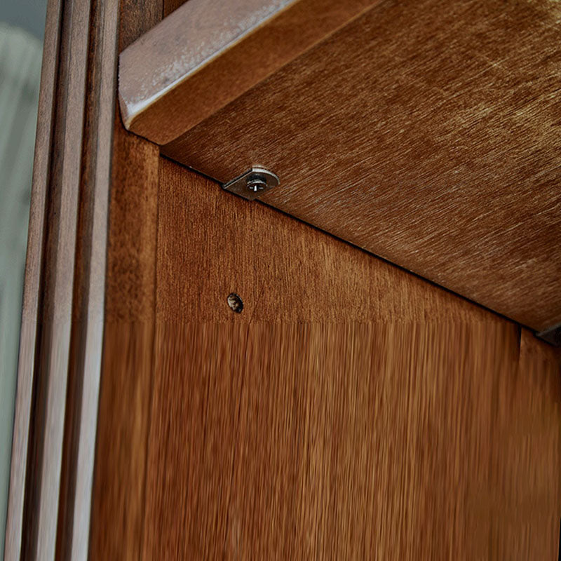 Contemporary Closed Back Standard Bookshelf Wooden Bookcase for Study Room Clearhalo 'Bookcases' 'furn' 'furn_bookcases' 'Furniture' 'Office Furniture' 7691664