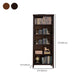 Contemporary Closed Back Standard Bookshelf Wooden Bookcase for Study Room Clearhalo 'Bookcases' 'furn' 'furn_bookcases' 'Furniture' 'Office Furniture' 7691673