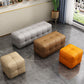 Contemporary Home Rectangular Ottoman Leather Foot Stool without Legs Clearhalo 'furn' 'furn_ottomans_poufs' 'Furniture' 'Living Room Furniture' 'Ottomans & Poufs' 'ottomans_poufs' 7691793