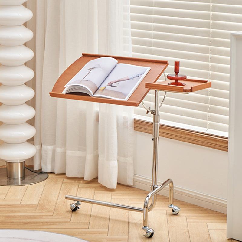 Contemporary Corner Table Rectangular Wood Accent Side Table Clearhalo 'Coffee & Accent Tables' 'End & Side Tables' 'end_side_tables' 'furn' 'furn_end_side_tables' 'Furniture' 'Living Room Furniture' 7695553