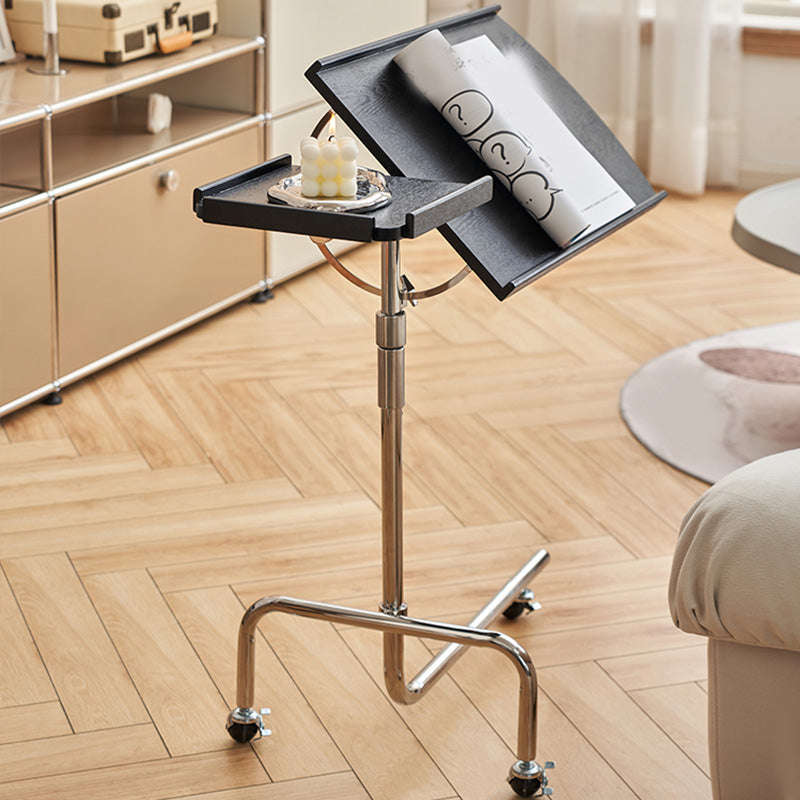 Contemporary Corner Table Rectangular Wood Accent Side Table Clearhalo 'Coffee & Accent Tables' 'End & Side Tables' 'end_side_tables' 'furn' 'furn_end_side_tables' 'Furniture' 'Living Room Furniture' 7695556