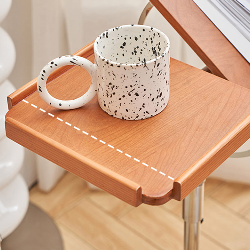 Contemporary Corner Table Rectangular Wood Accent Side Table Clearhalo 'Coffee & Accent Tables' 'End & Side Tables' 'end_side_tables' 'furn' 'furn_end_side_tables' 'Furniture' 'Living Room Furniture' 7695559