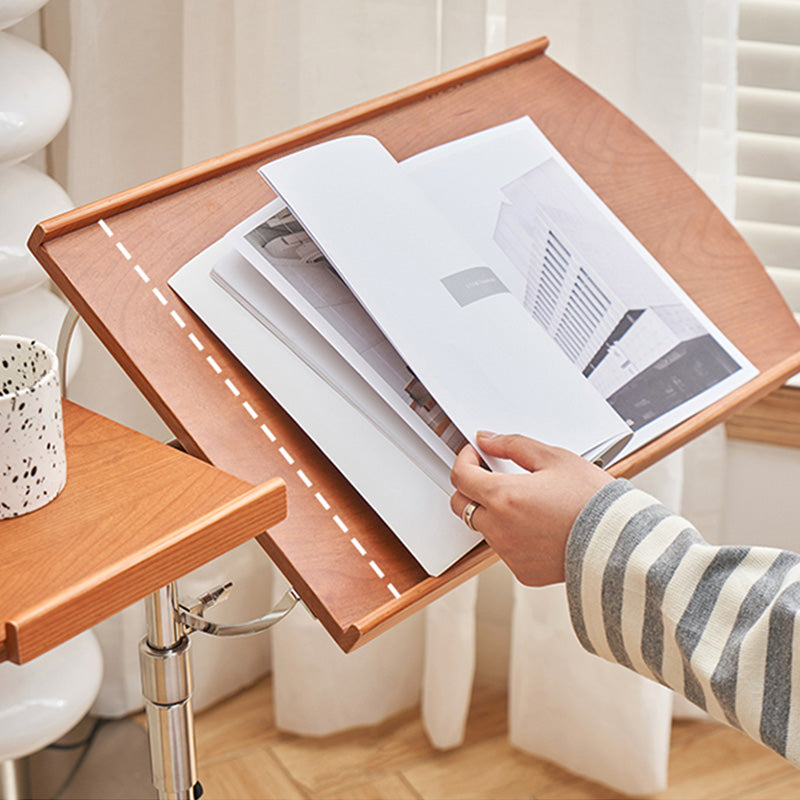 Contemporary Corner Table Rectangular Wood Accent Side Table Clearhalo 'Coffee & Accent Tables' 'End & Side Tables' 'end_side_tables' 'furn' 'furn_end_side_tables' 'Furniture' 'Living Room Furniture' 7695562