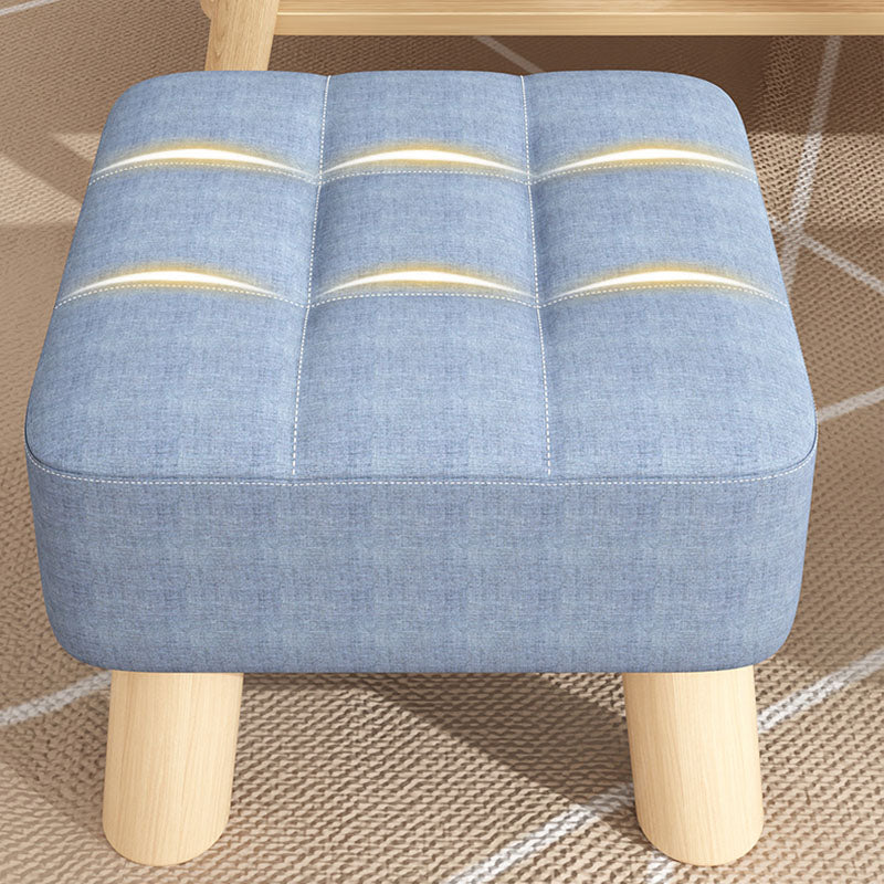 モダニズムオットマンベルベット布張りフェード抵抗性の広場オットマン