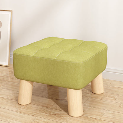 モダニズムオットマンベルベット布張りフェード抵抗性の広場オットマン