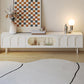Scandinavian TV Media Console White Media Console TV Stand with Drawers