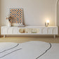 Scandinavian TV Media Console White Media Console TV Stand with Drawers