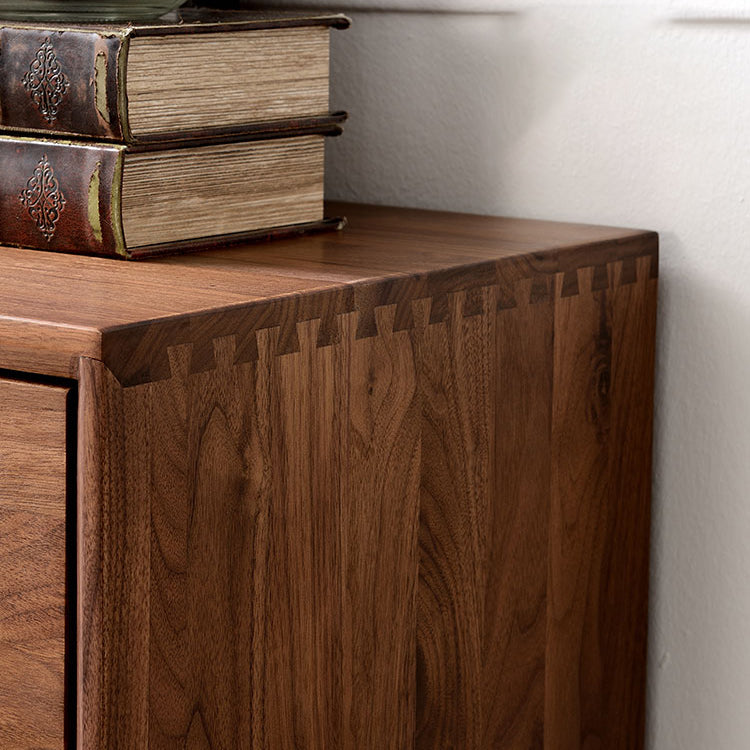 Les tiroirs modernes du milieu du siècle comprenaient une table de chevet de table d'accent 20 'de haut avec des jambes