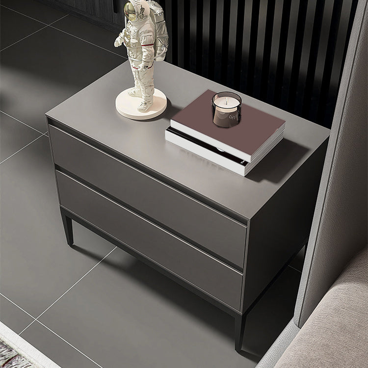 Stocker Storage Modern Accent Table table de chevet antique Finishing Litching Stringand