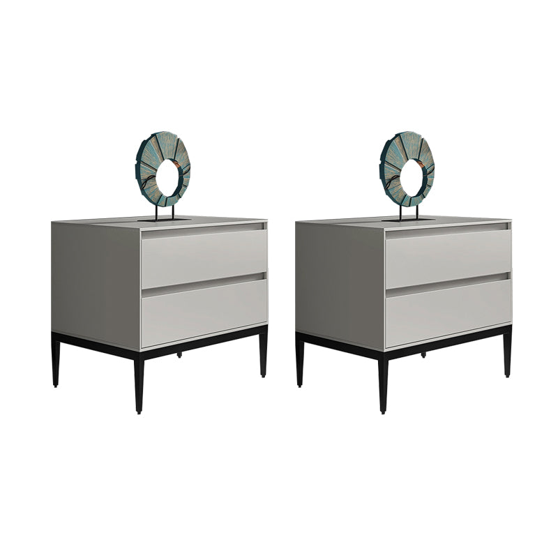 Stocker Storage Modern Accent Table table de chevet antique Finishing Litching Stringand