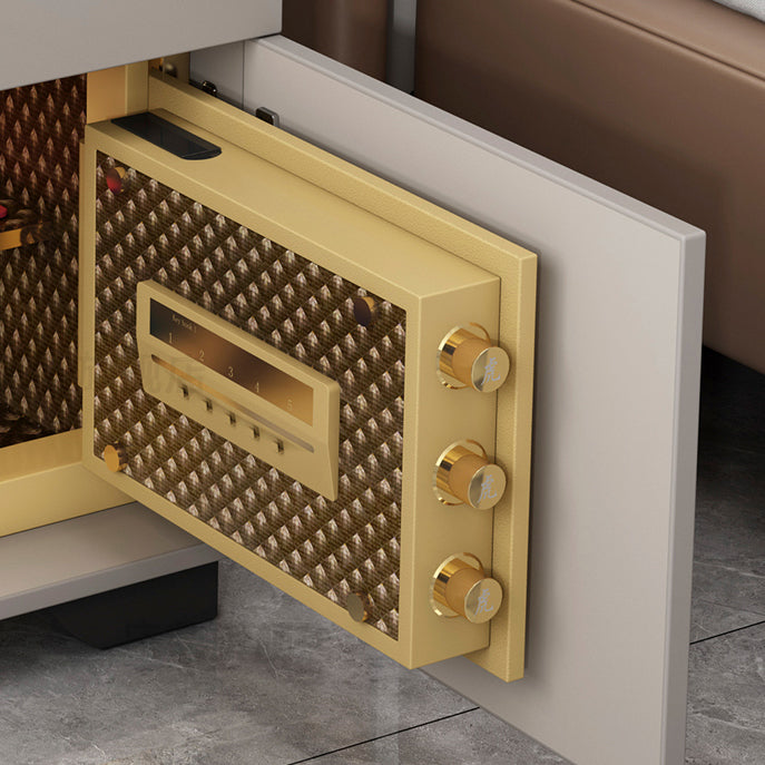 Mesa de acento contemporánea Cama de vidrio Cama de vidrio para dormitorio