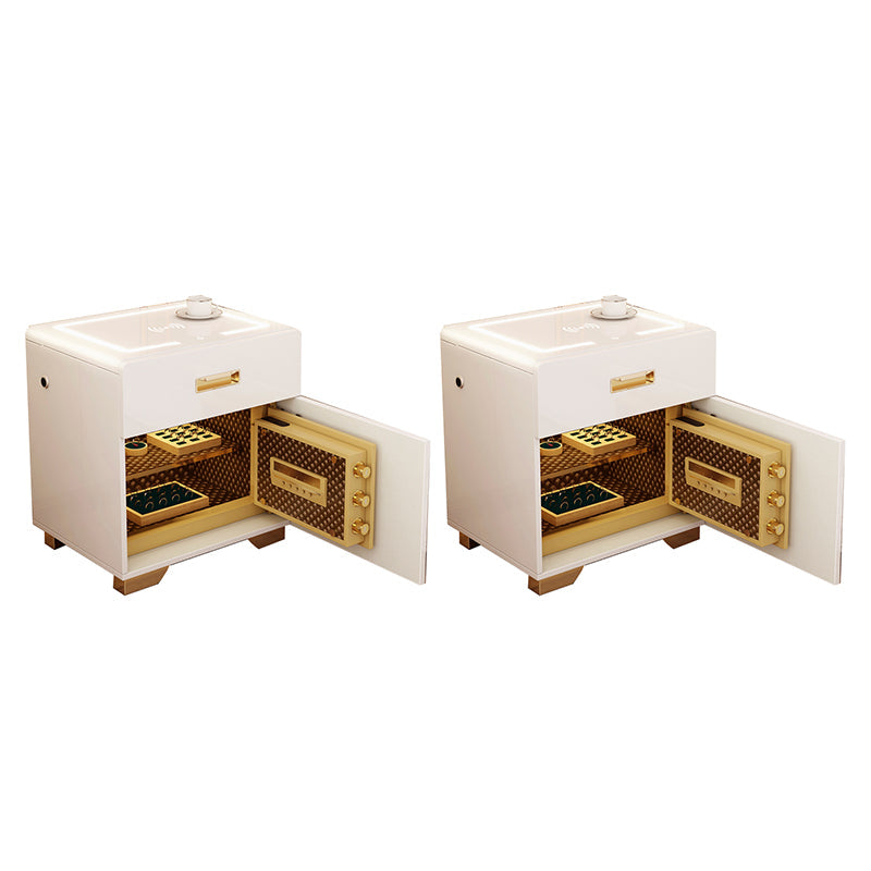 Mesa de acento contemporánea Cama de vidrio Cama de vidrio para dormitorio