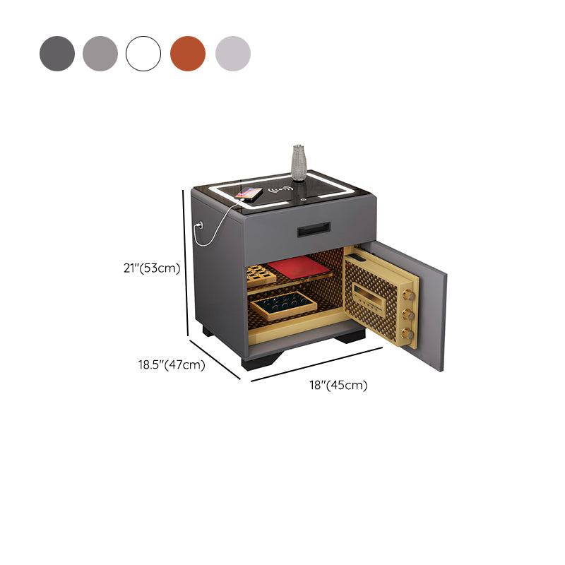 Mesa de acento contemporánea Cama de vidrio Cama de vidrio para dormitorio