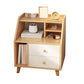 Wooden Bed Nightstand Modern Accent Table Nightstand for Bedroom