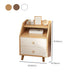 Wooden Bed Nightstand Modern Accent Table Nightstand for Bedroom