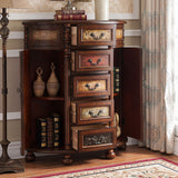 Solid Wood Dresser Traditional Storage Chest Dresser with 3/4/5 Drawers