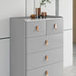 Stone Dresser Classic Glam Storage Chest Dresser with 4/5/6/7/8 Drawers Clearhalo 'Bedroom Furniture' 'Dressers & Chests' 'dressers_chests' 'furn' 'furn_dressers_chests' 'Furniture' 7710405