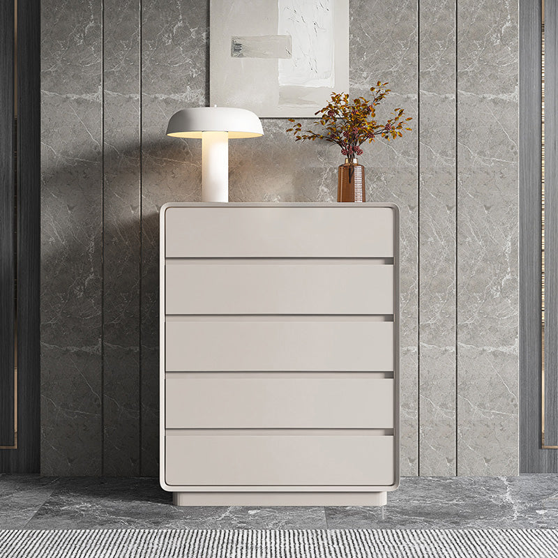 Manufactured Wood Dresser Modern Storage Chest Dresser with 5/6/8/9 Drawers Grey Clearhalo 'Bedroom Furniture' 'Dressers & Chests' 'dressers_chests' 'furn' 'furn_dressers_chests' 'Furniture' 7710529