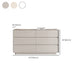Manufactured Wood Dresser Modern Storage Chest Dresser with 5/6/8/9 Drawers Clearhalo 'Bedroom Furniture' 'Dressers & Chests' 'dressers_chests' 'furn' 'furn_dressers_chests' 'Furniture' 7710541