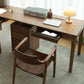 Table de bureau en bois massif moderne Home Writing Desk avec 5 tiroirs